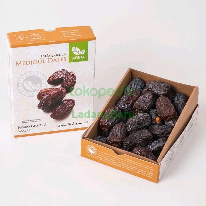 

BisaInstan- Kurma ARIHA Palestina GRADE A 500 gr JUMBO size - Medjoul