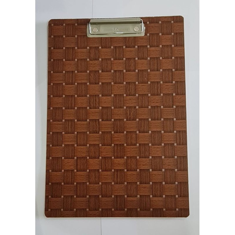 

(24 Pcs) Clipboard Motif Kayu