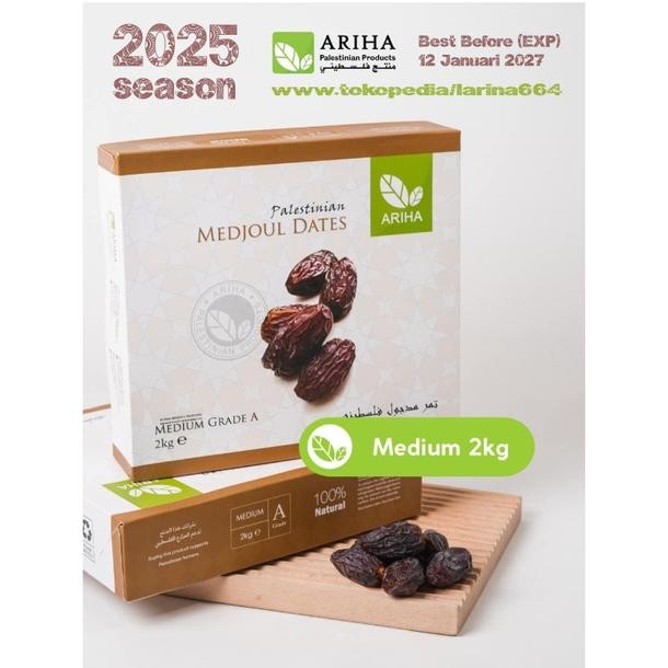 

BisaInstan- Kurma Medjoul Ariha Palestina 2Kg