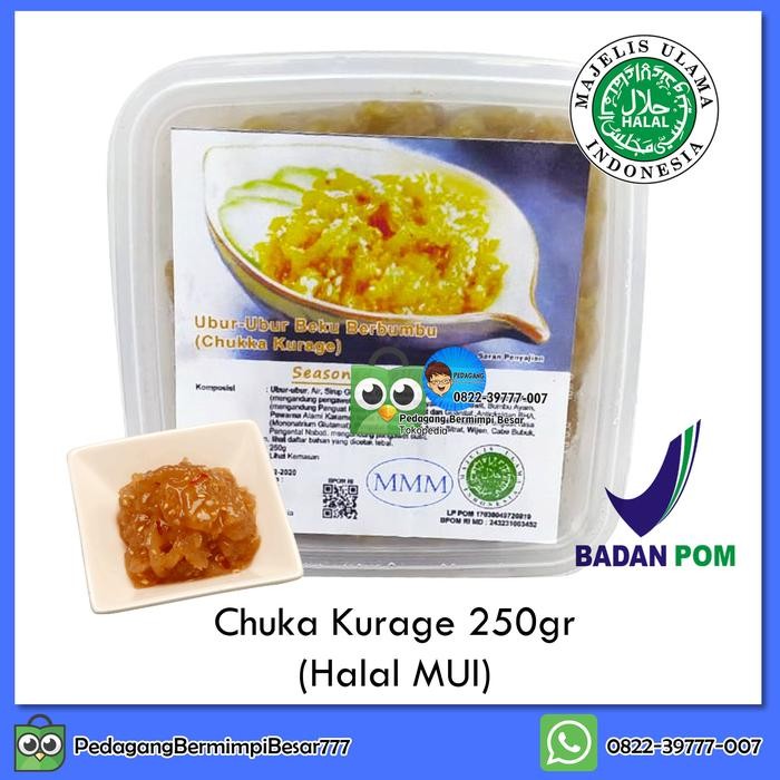 

BisaInstan- Chuka Kurage Share Size 250gr Salad Ubur-Ubur Salad Jellyfish