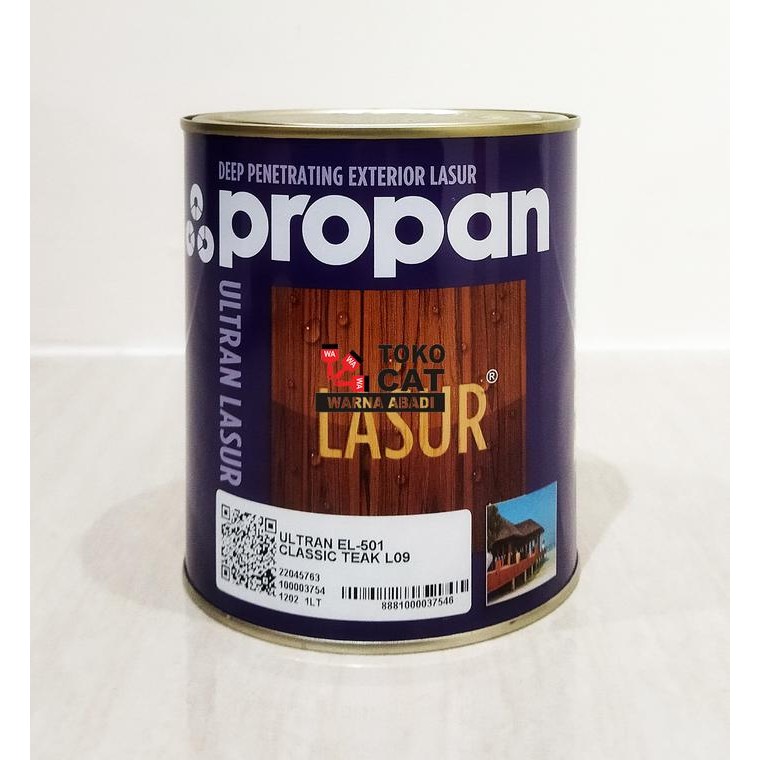 CAT POLITUR PROPAN ULTRAN LASUR 1 LITER CLEAR GLOSS - SATIN - DOFF