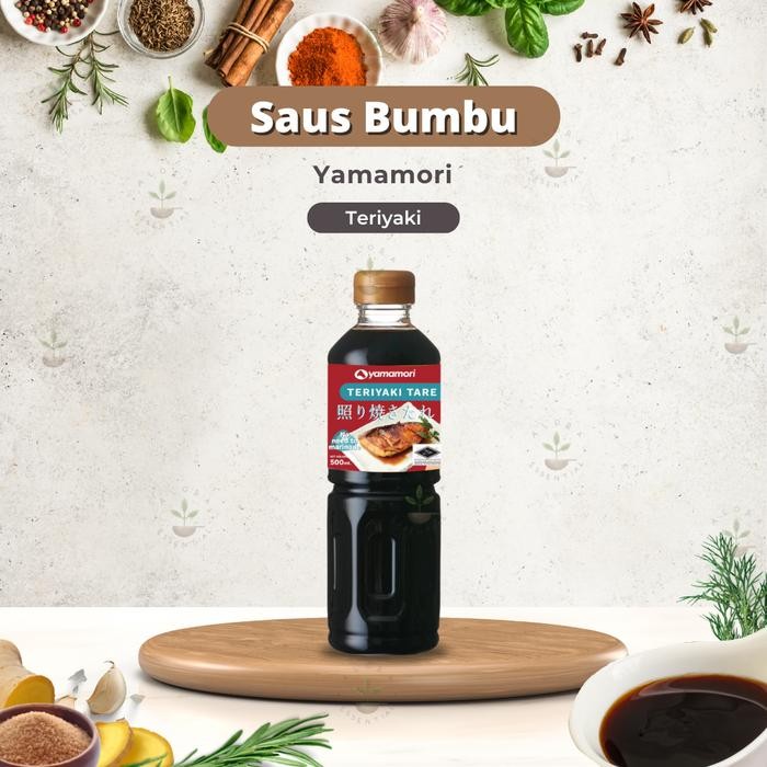 

BisaInstan- Yamamori Teriyaki Sauce 500ml- Bumbu Saus Teriyaki Yamamori