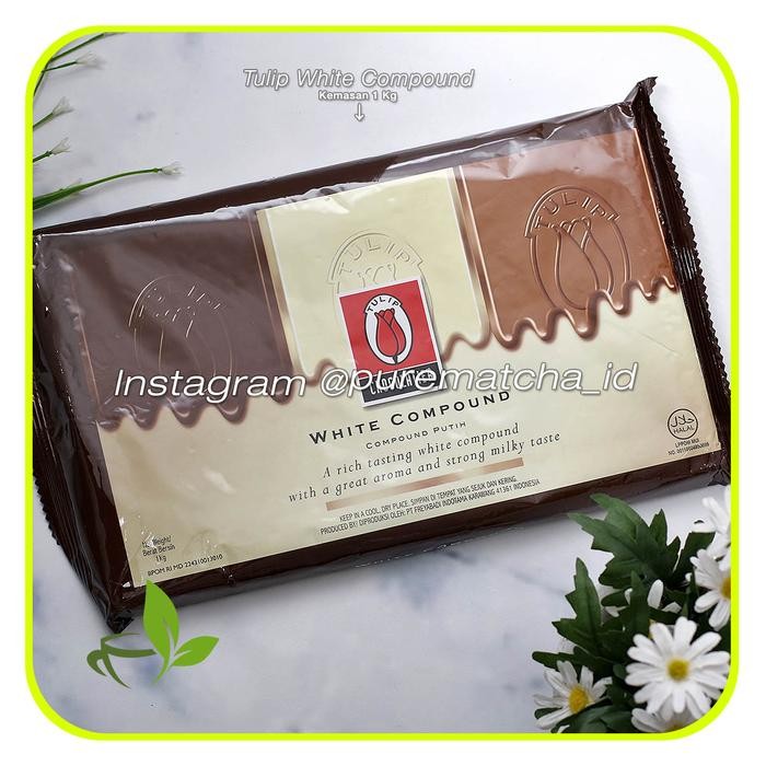 

BisaInstan- Coklat Putih Batang White Chocolate Compound Cokelat Tulip Cocoa 1 kg