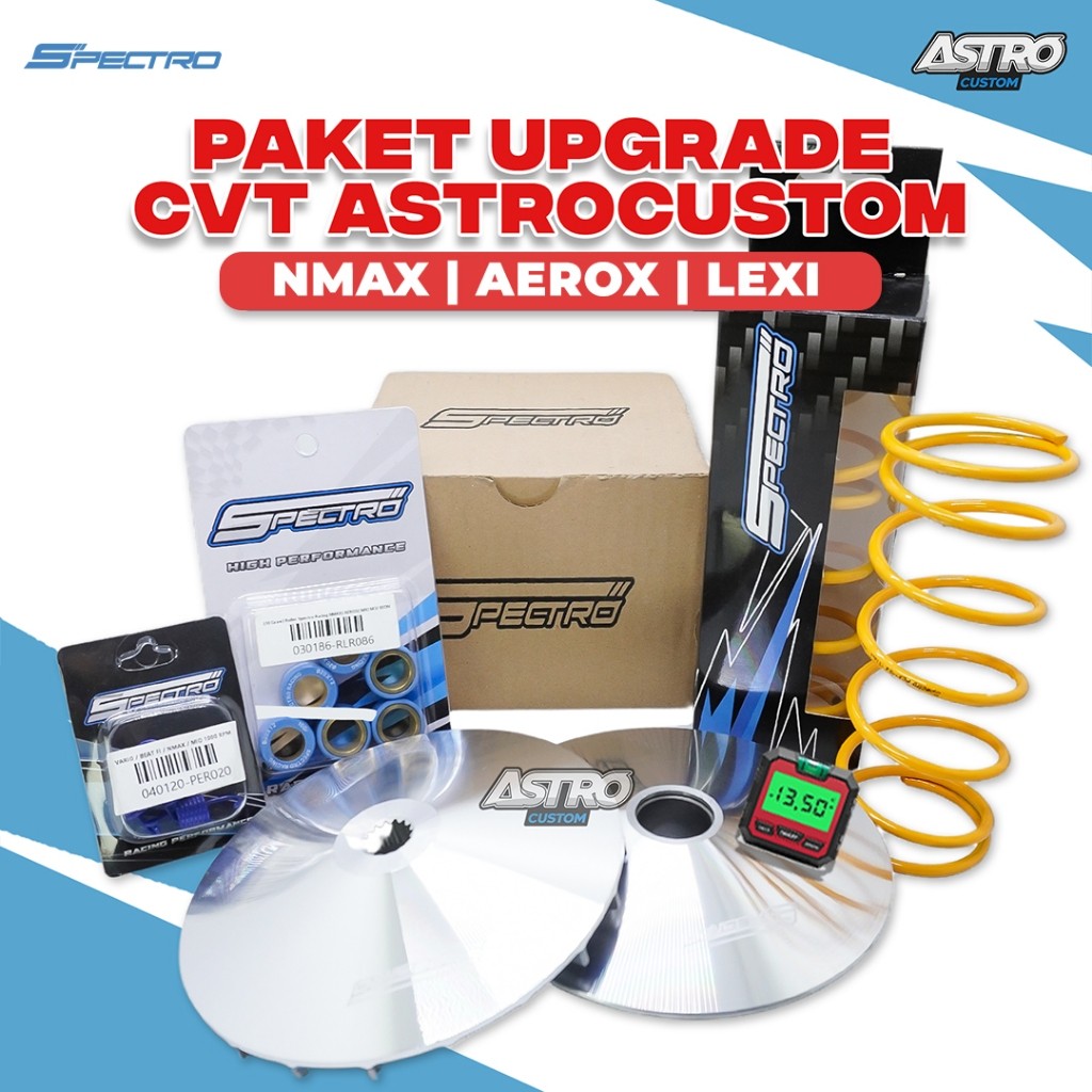 Pulley Spectro Nmax 155 Aerox 155 Lexi 125 155 Roler Roller Per CVT Per Sentri Upgrade CVT Astro