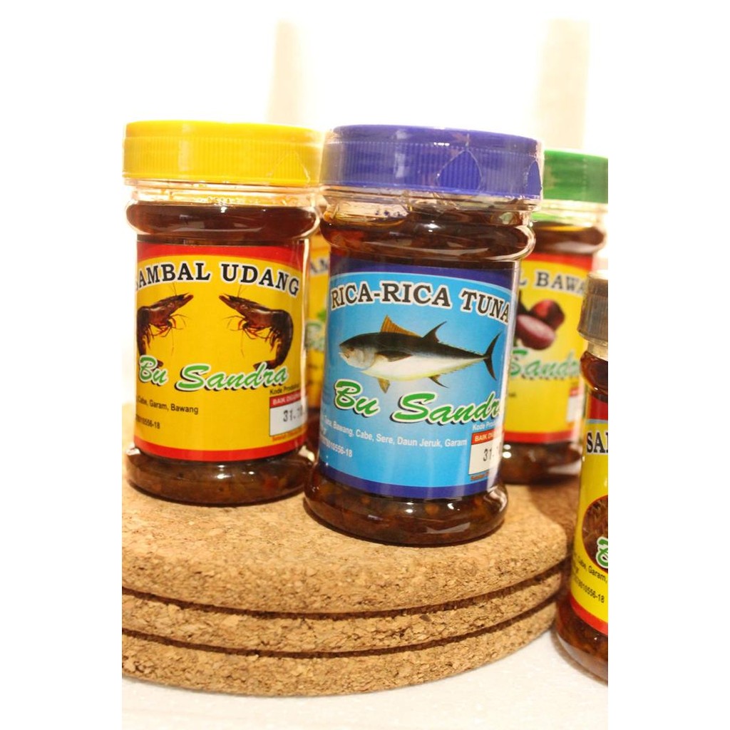 

BisaInstan- Sambal Sambel Bu Sandra Aneka Rasa Siap Saji Tuna Udang Bawang DLL