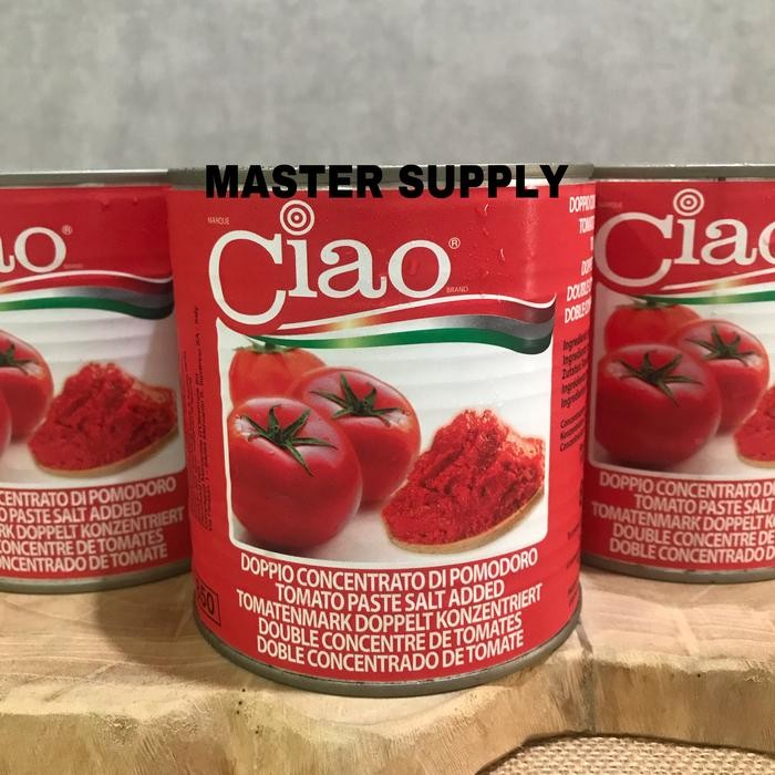 

BisaInstan- CIAO TOMATO PASTE 800 GR / SAUS TOMAT / PASTA TOMAT