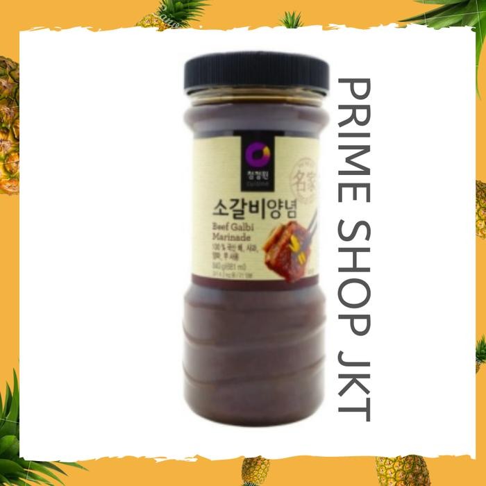

BisaInstan- Chung Jung One Beef Galbi Marinade Sauce 840 gr - Saus Marinasi Iga