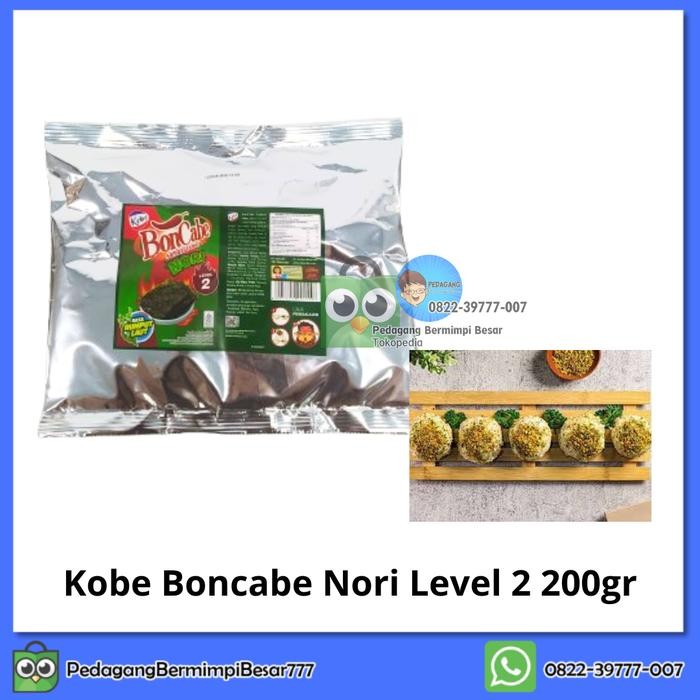 

BisaInstan- Kobe Boncabe Nori Level 2 200gr Kobe Boncabe Nori Sambal Tabur