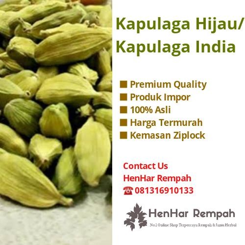 

BisaInstan- [100 gram] Kapulaga Hijau / Kapulaga India kualitas bagus