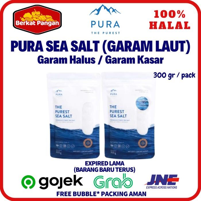 

BisaInstan- PURA Purest Sea Salt Garam Laut Organik Natural Garam MPASI