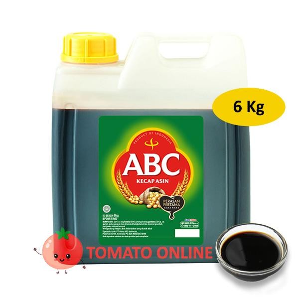 

BisaInstan- Kecap Asin ABC Jerigen Dirigen Galon 6 kg / 6kg