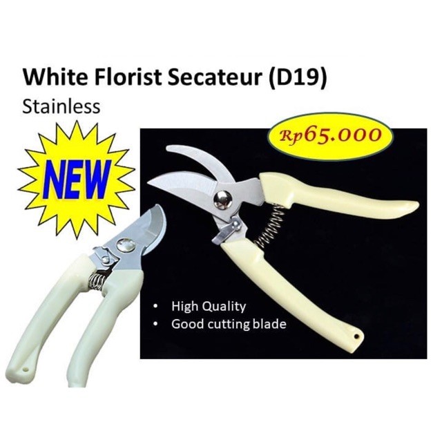 

White flst secrature(D19)ting bunga batang miring barang flst