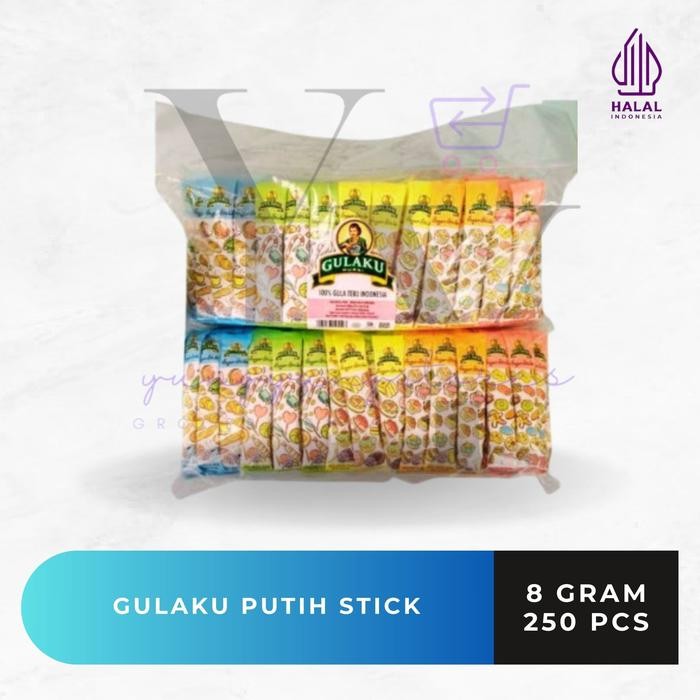 

BisaInstan- Gulaku Stik Pack Refill 250 Sachet x 8 gram