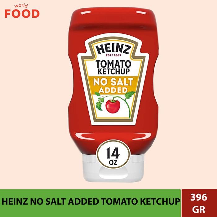 

BisaInstan- HEINZ NO SALT ADDED TOMATO KETCHUP