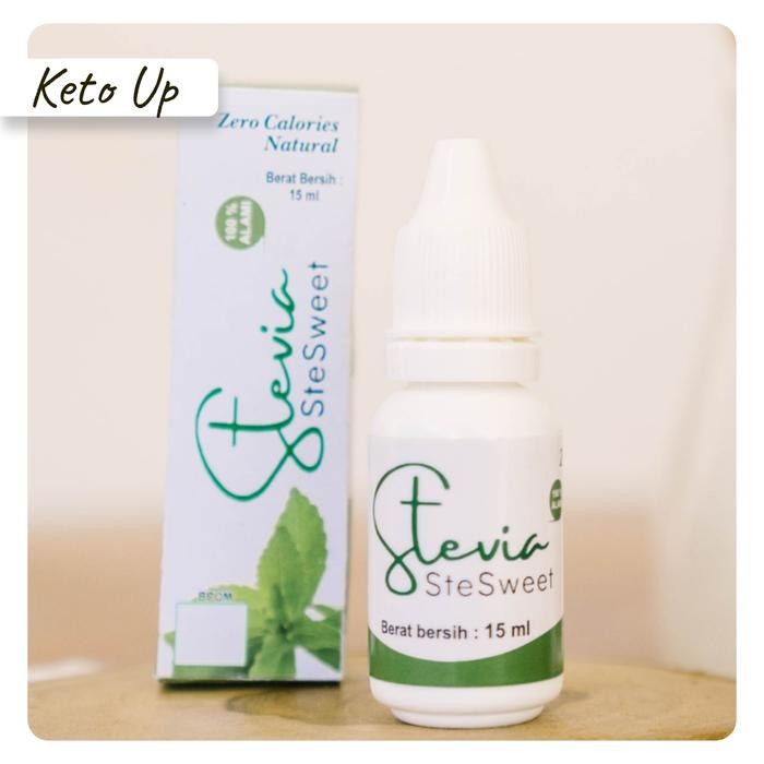 

Kirim,HariYgSama- Gula tetes daun stevia - Sweetener alami 0 kalori - Stev Sweet 15ml