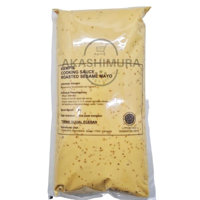 

Kirim,HariYgSama- Kewpie Cooking Sauce Roasted Sesame Mayo 1kg