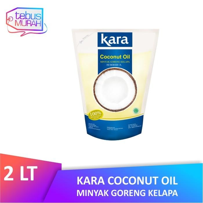 

BisaInstan- Kara Coconut Oil 2 L - Minyak Goreng Kelapa Kara