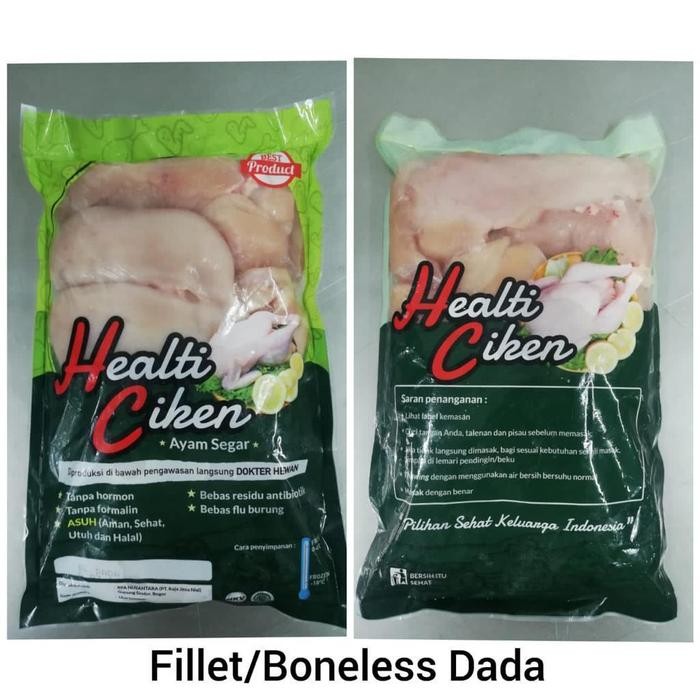 

Kirim,HariYgSama- Ayam negeri probiotik pakan herbal sehat frozen-Fillet dada Boneless