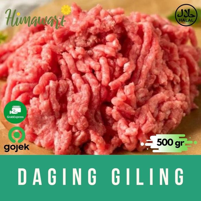 

Kirim,HariYgSama- DAGING SAPI GILING CINCANG KUALITAS PREMIUM - 500 gram