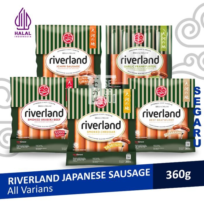

Kirim,HariYgSama- Riverland Ichimi / Smoked Arabiki Beef / Cheddar Sosis Sapi Jepang