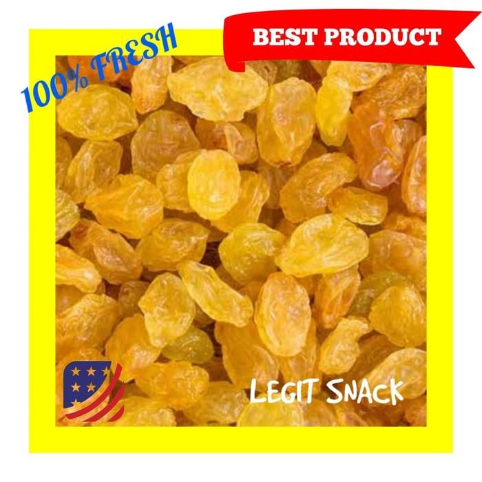 

BisaInstan- Kismis Jumbo Kuning 500 Gram
