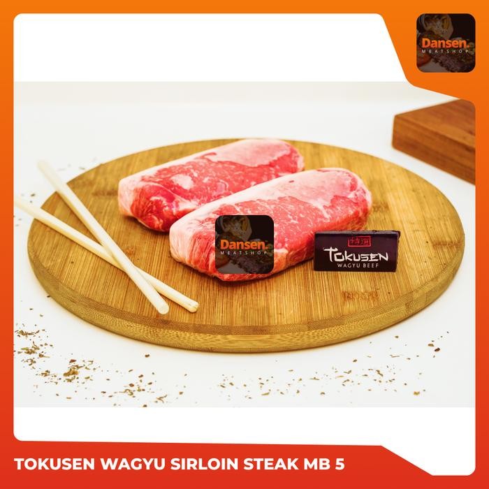 

Kirim,HariYgSama- PREMIUM SIRLOIN STEAK TOKUSEN WAGYU MB 5