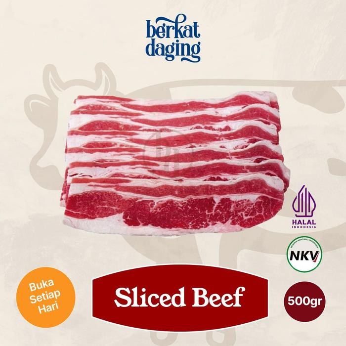 

Kirim,HariYgSama- Sliced Beef Belly Shortplate 500gr BBQ ala K*ntan Sh*b*ri Resto Korea