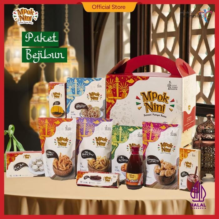 

Kirim,HariYgSama- Paket Bejibun Oleh-Oleh Khas Jakarta Box Premium Mpok Nini