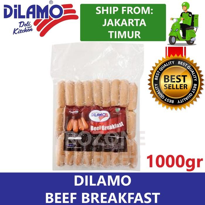 

Kirim,HariYgSama- Dilamo Sosis Beef Breakfast Sausage 1000gr / 1kg [READY STOCK JAKARTA]