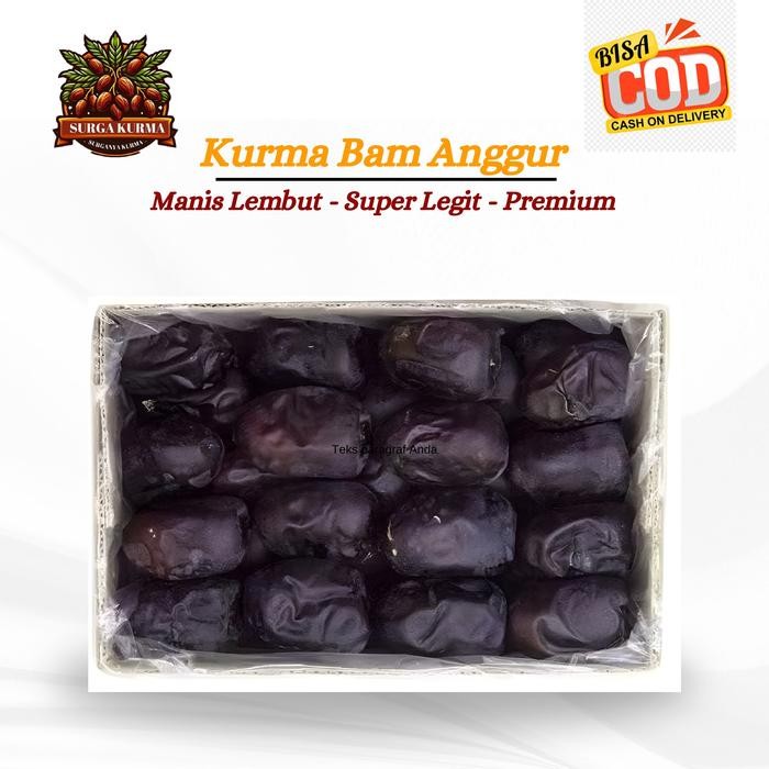 

Kirim,HariYgSama- Kurma Bam 500gr Kurma Anggur