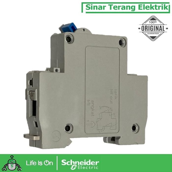 SCHNEIDER MCB PLN KEPALA BIRU C32N 1P 6A 10A 16A CL6 CL10 CL16