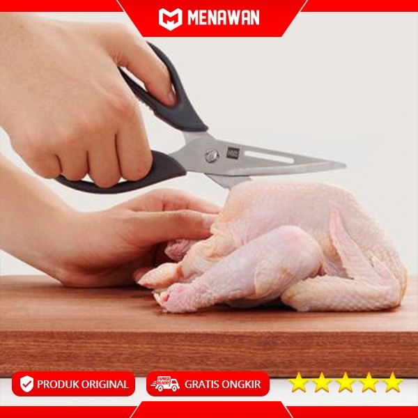 

HUOHOU Multifunction Kitchen Scissor ting Bahan Baja Besar Multifungsi