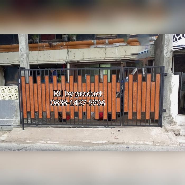 (TOP) PAGAR WOODPLANK. PAGAR BESI. PAGAR WOODPLANK MINIMALIS