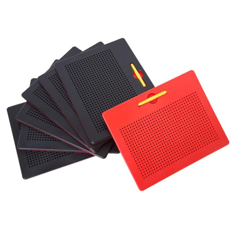 

Magnetic Ball Sketch Pad Tablet Drawing Pen Board With Magnetic Stylus For Kid Montessori