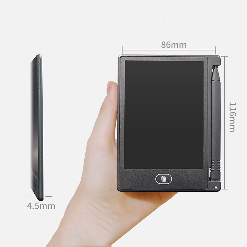 

4.4 Inch Lcd Mini Handwriting Tablet Kids Toy Small Drawing Board Writing Board Home Office Student