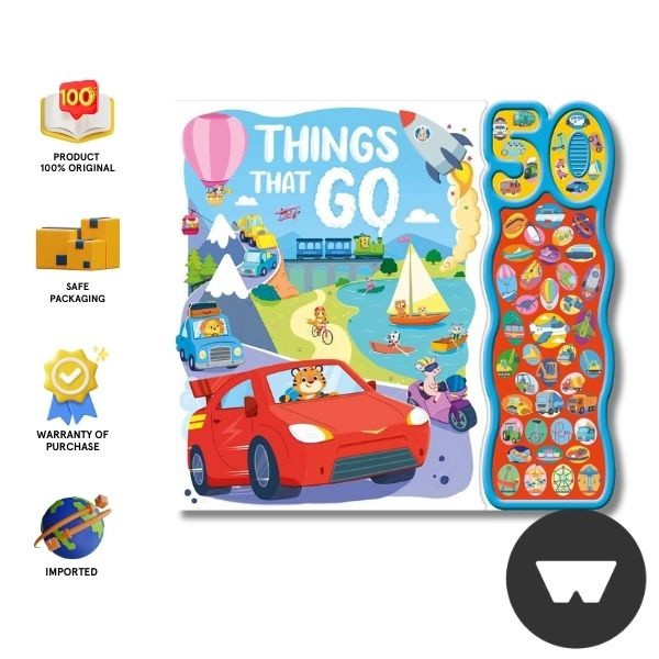 Igloo Books - 50 Fun Sound Buttons: Things That Go