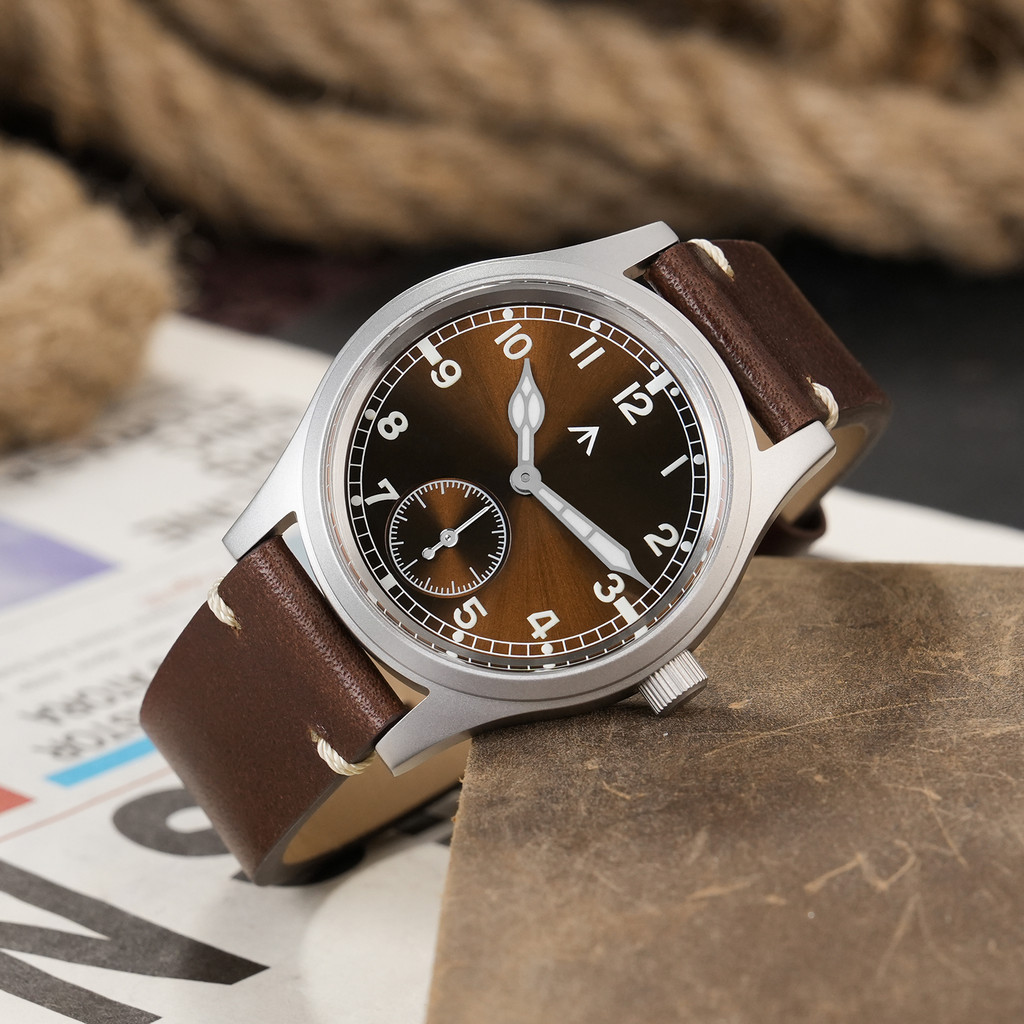 NEW MILITADO D12 V2 WATCH VD78 QUARTZ MOVEMENT DOMED SAPPHIRE CRYSTAL LUMINOUS WRISTWATCH 100M