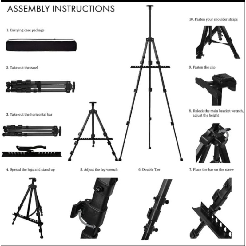 

Stand Whiteboard Papan Tulis Standing Tripod Papan Tulis Whiteboard