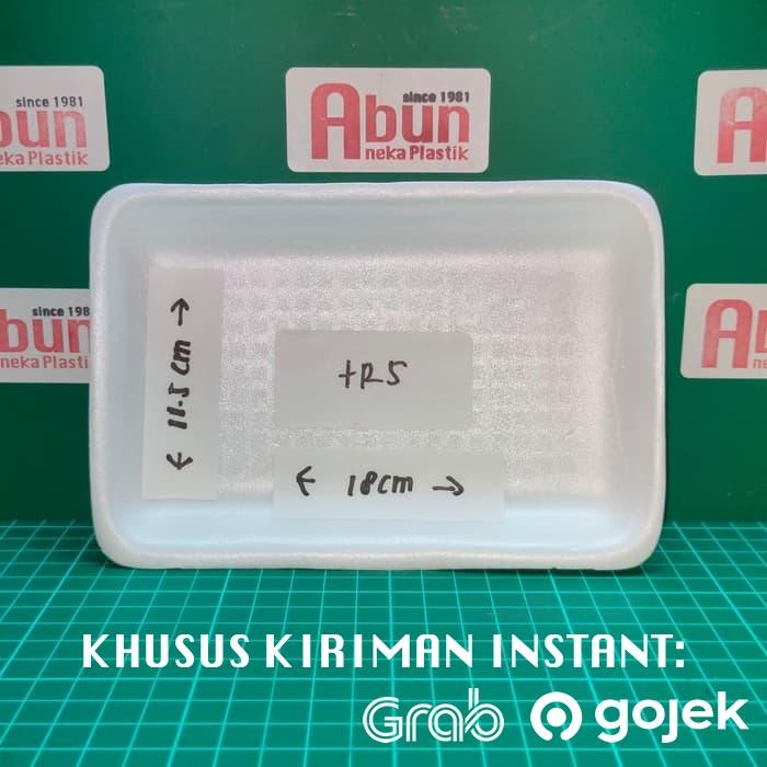 

TRAY STYROFOAM TR-5 ISI 250PCS