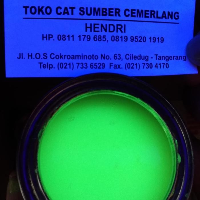

ready stok cat fospor- glow in the dark original
