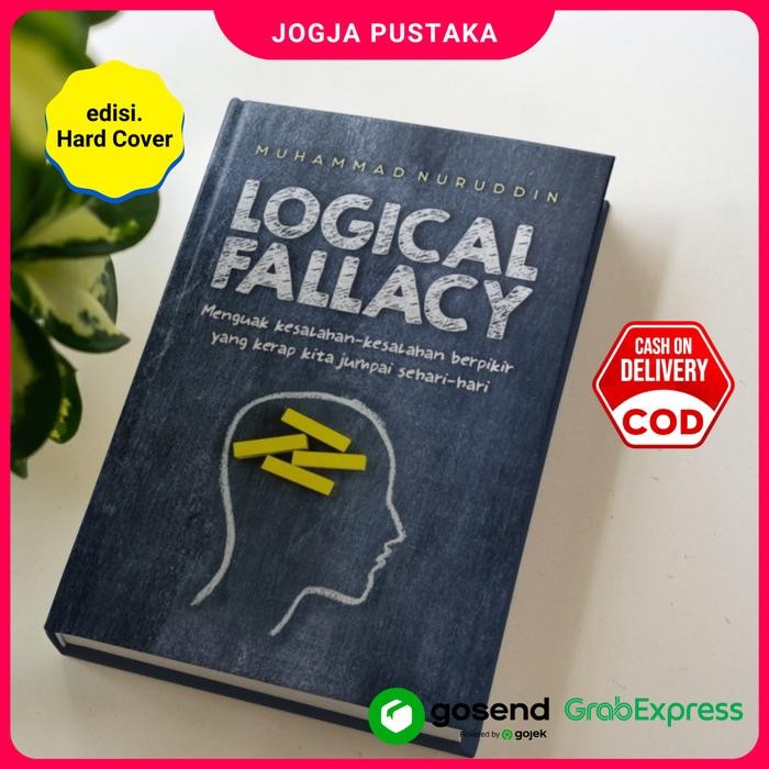 ready stok buku logical fallacy (edisi hard cover) - muhammad nuruddin original