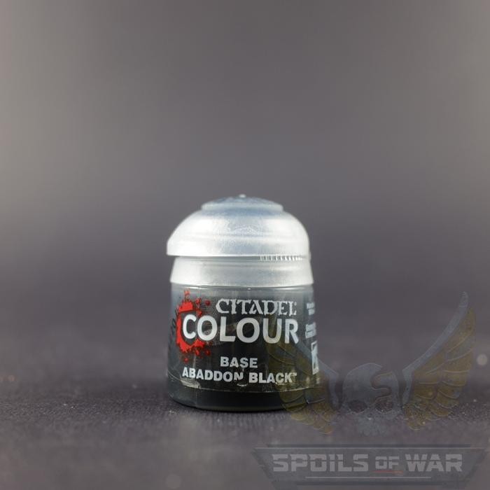 

ready stok citadel paint - base - abaddon black original