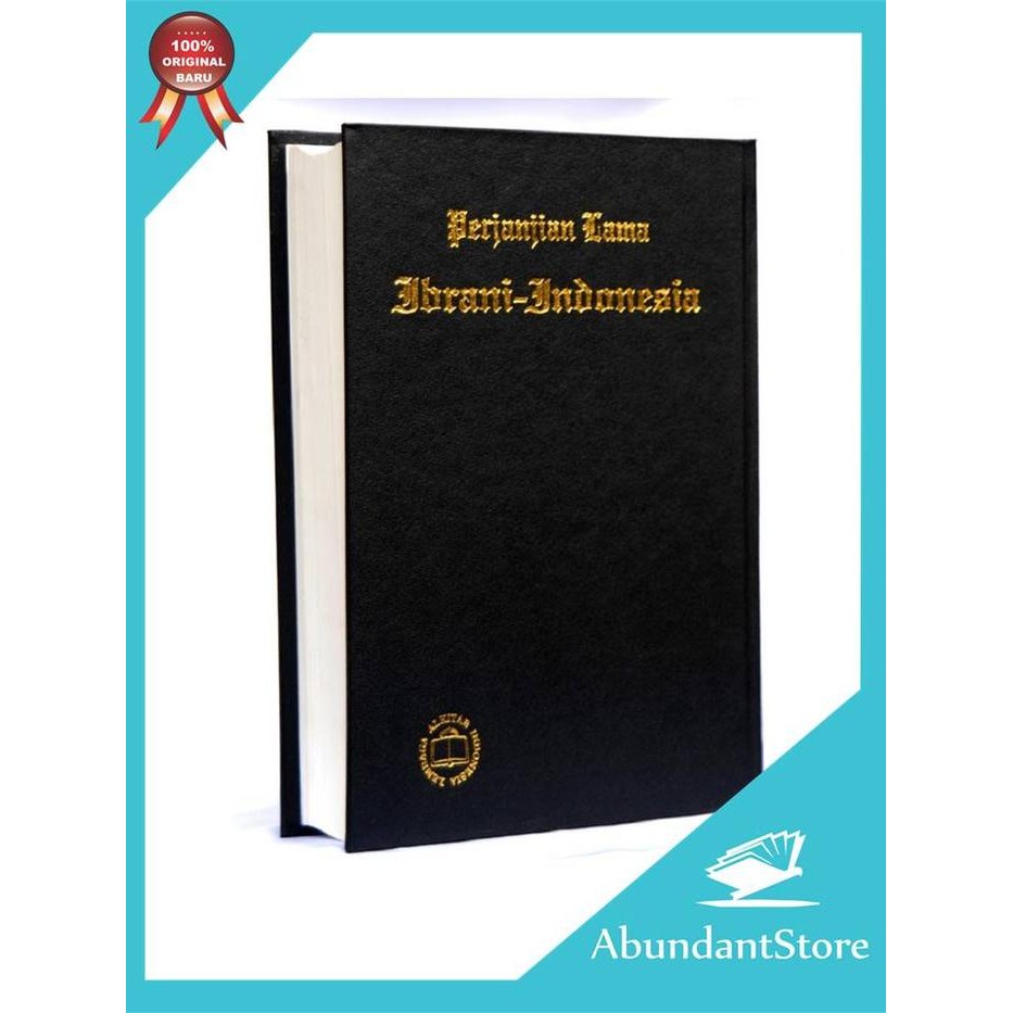 ready stok alkitab perjanjian lama ibrani - indonesia - dwi bahasa - hardcover - original