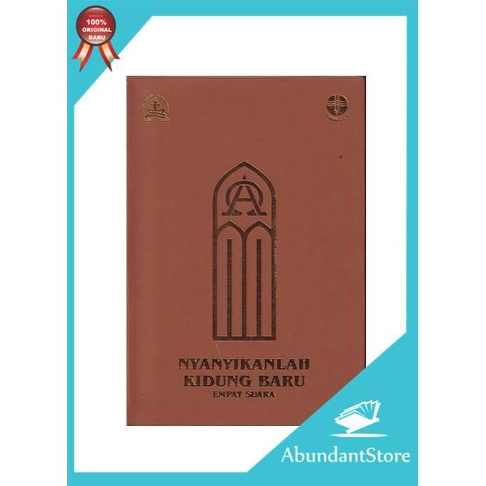 ready stok nyanyikanlah kidung baru empat suara - nkb 4 suara original