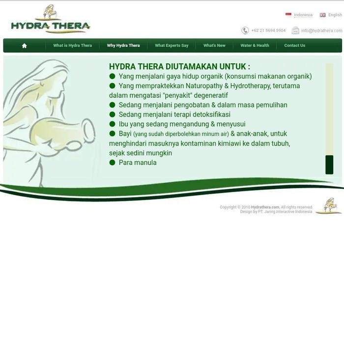 

Produk Viral Hydra Thera Natural Mineral Water (6 X 2000 Ml) Packing Aman