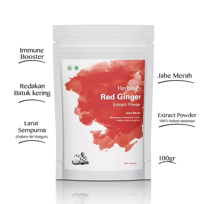 

Produk Viral Herbilogy Red Ginger Extract Powder ( Jahe Merah ) - 100 Gr Cod