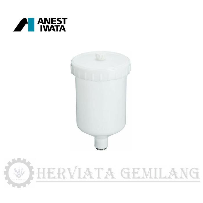 

ready stok anest iwata paint cup gravity 600 ml pcg-6p-m / tabung spray gun original