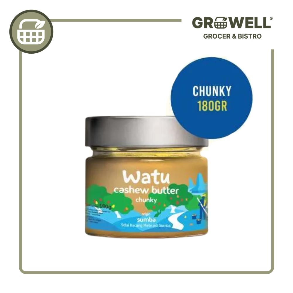 

WATU CASHEW NUTS BUTTER CHUNKY 180GR