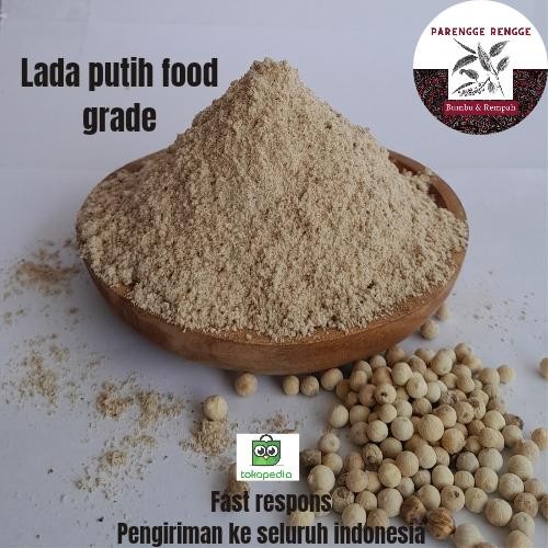 

Lada putih bubuk 1kg / White pepper powder kualitas resto