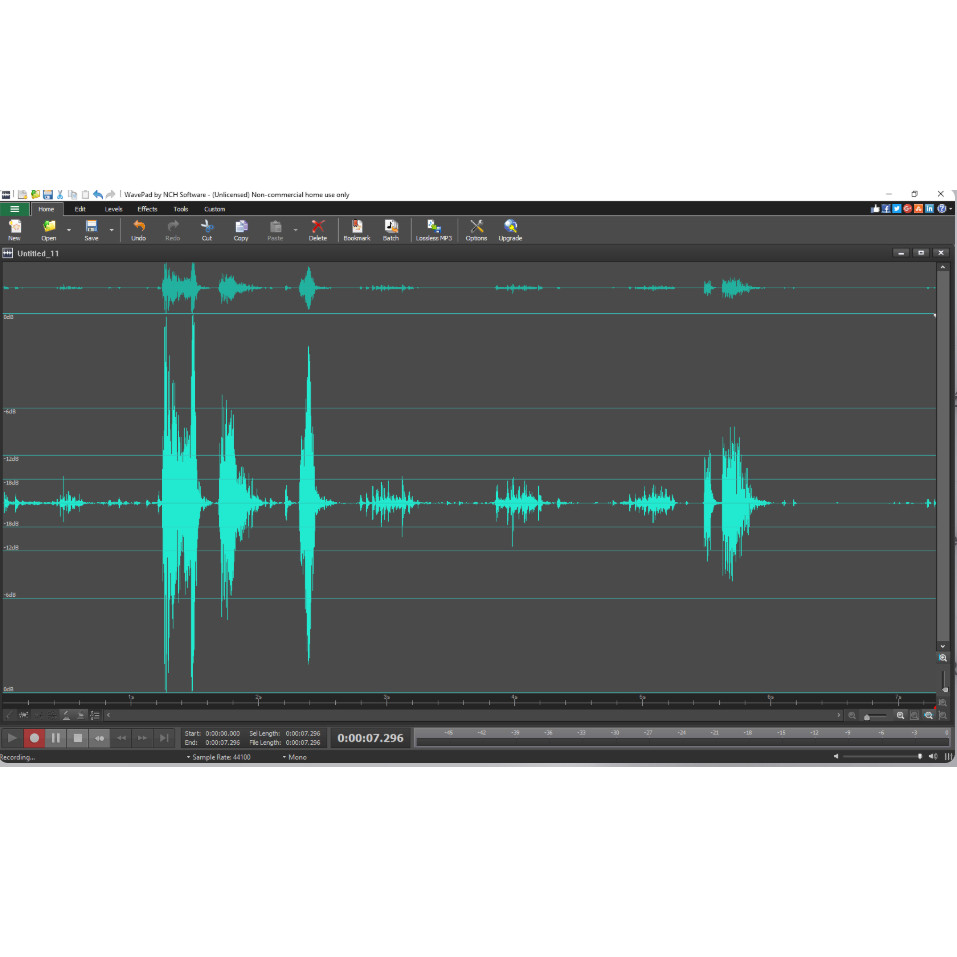 NCH WavePad Audio Editing Software
